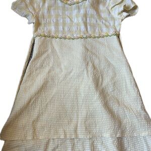 Charming Cream Kids Formal Dress